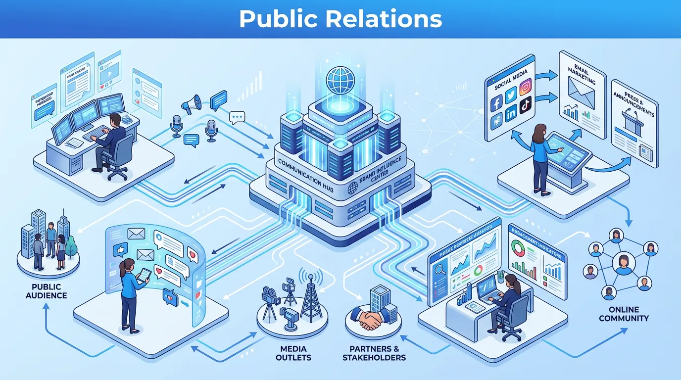 العلاقات العامة (Public Relations)