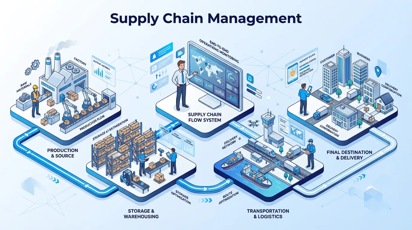 إدارة سلاسل الإمداد (Supply Chain Management)