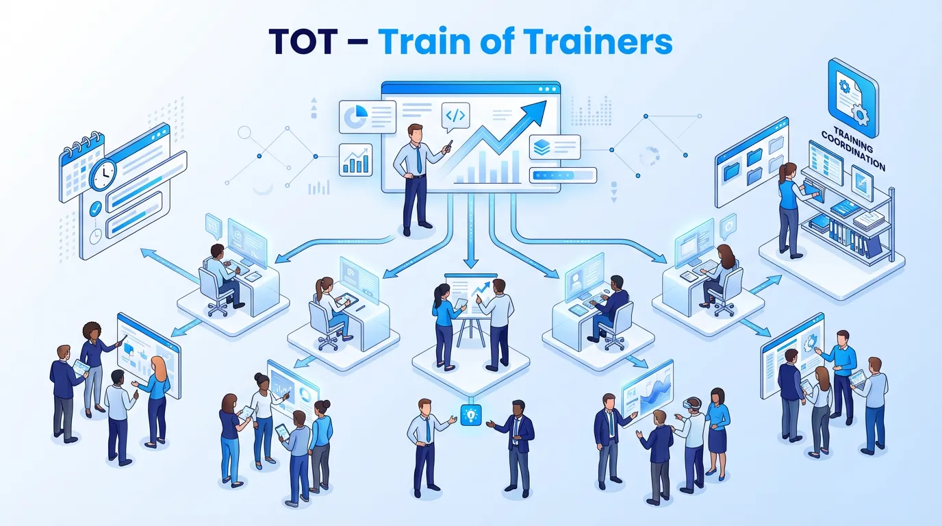 إعداد مدرب محترف (TOT – Train of Trainers)