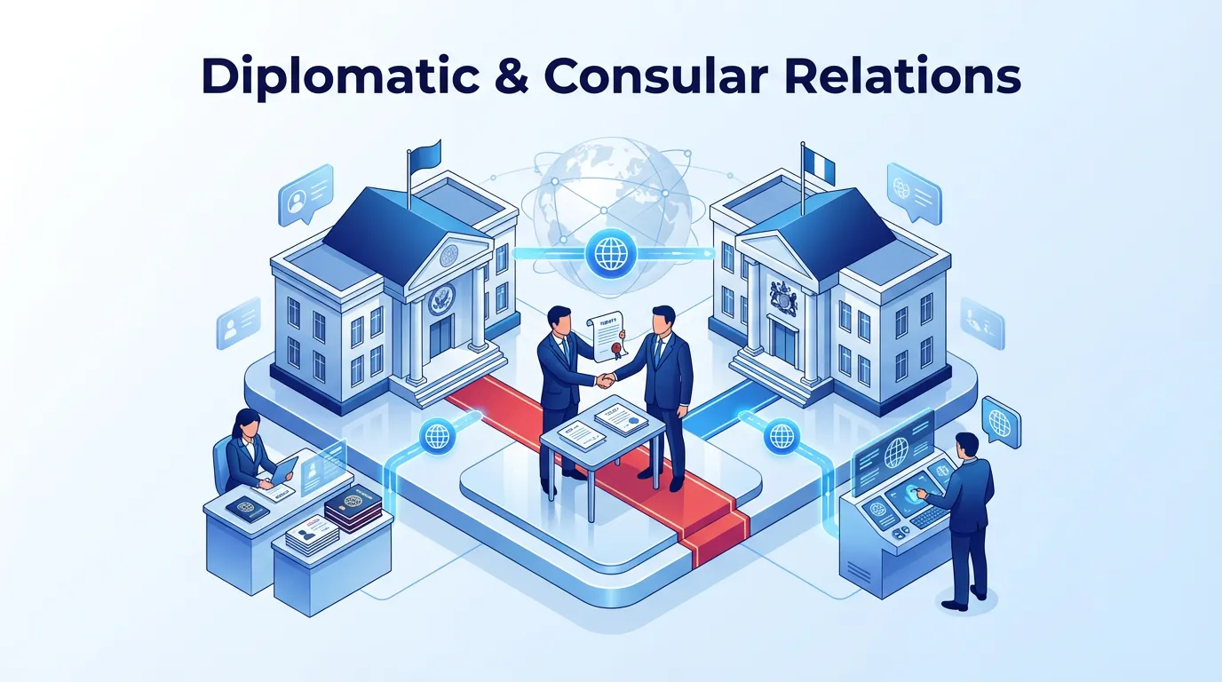 العلاقات الدبلوماسية والقنصلية (Diplomatic & Consular Relations)