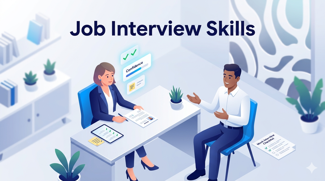 مهارات المقابلة الوظيفية (Job Interview Skills)