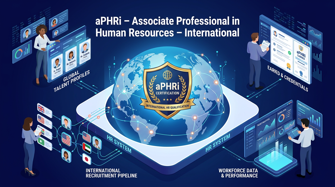 مشارك مهني في الموارد البشرية – دولي (aPHRi – Associate Professional in Human Resources – International)